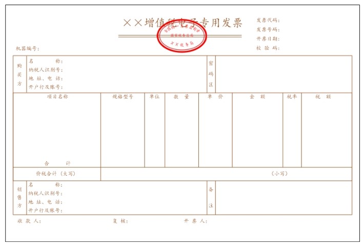 增值税电子专票上线了